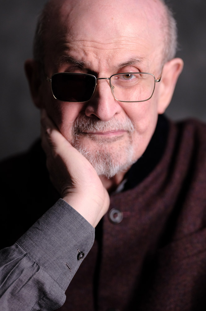 Salman Rushdie headshot
