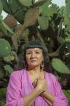 Outdoor portrait photo session with author and poet Sandra Cisneros in and around the town of San Miguel de Allende, Guanajuato, Mexico..